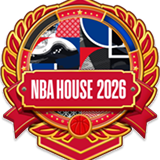 NBA HOUSEバッジ(赤)
