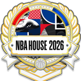 NBA HOUSEバッジ(白)