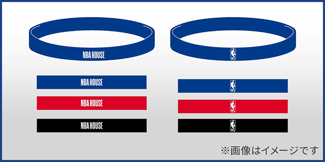 NBA HOUSEリストバンド