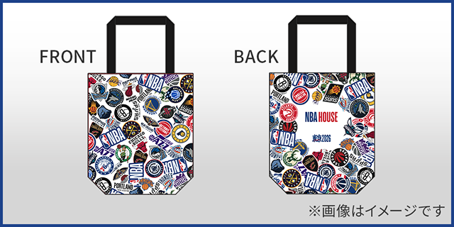 NBA HOUSEトートバッグ